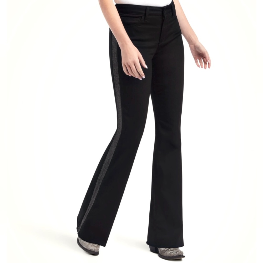 Ariat Slim Trouser Chain Stripe Wide Leg Jean